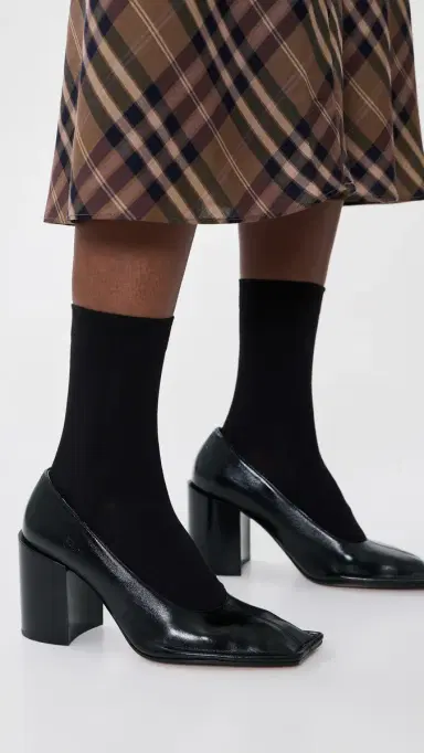 Maison Margiela Piped Pumps Black | Thumbnail 3