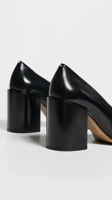 Maison Margiela Piped Pumps Black | Thumbnail 4