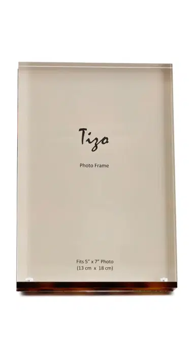 Tizo Design Lucite Tortoise Frame 5x7 Tortoise One Size | Thumbnail 6