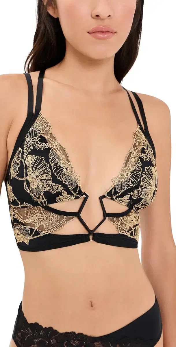 Thistle and Spire Demeter Bralette Black