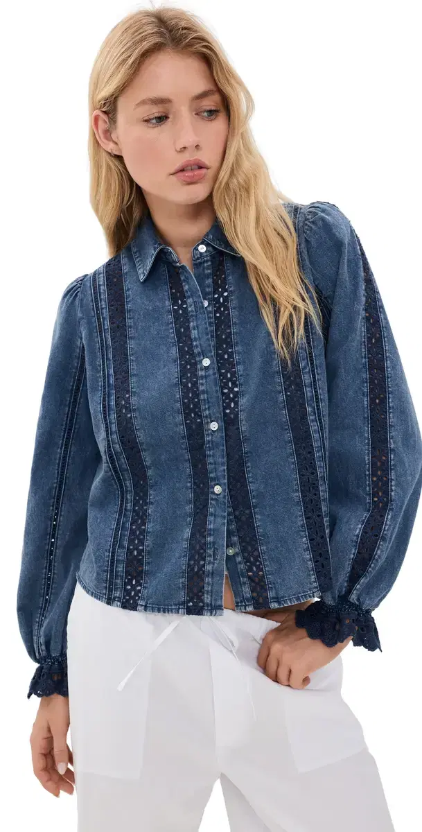 RAILS Rowen Shirt Classic Blue L