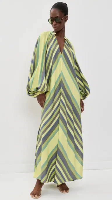 Marrakshi Life The Touareg Midi Dress Stripe 82 | Thumbnail 5 Marrakshi Life The Touareg Midi Dress Stripe 82 | Thumbnail 5