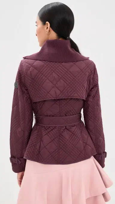 Burberry Abbeydale Jacket Vineyard Red | Thumbnail 3