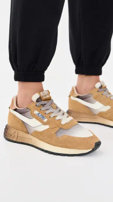 Autry Reelwind Low Suede Sneakers | Thumbnail 3 Autry Reelwind Low Suede Sneakers | Thumbnail 3