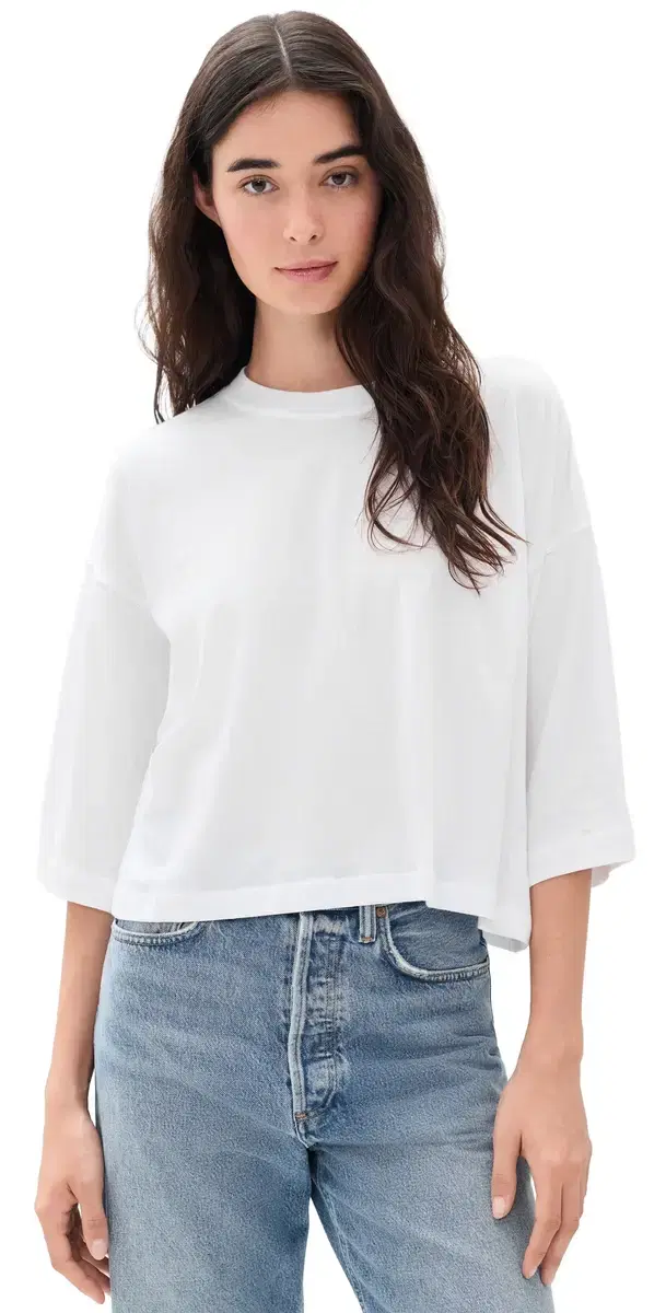 Favorite Daughter The Over It Tee White