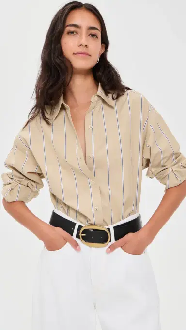 APIECE APART Isolde Button Down Shirt | Thumbnail 2