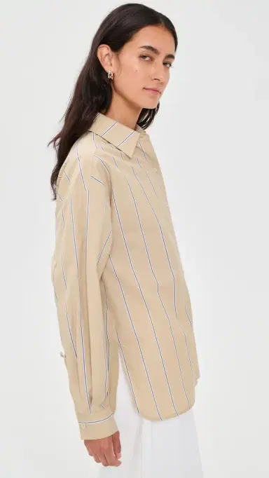 APIECE APART Isolde Button Down Shirt | Thumbnail 4