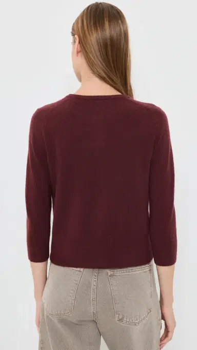 Vince Metal Button Cardigan | Thumbnail 3