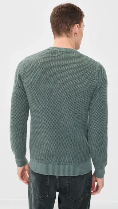 Taylor Stitch The Crawford Crew Sweater Faded Spruce | Thumbnail 3 Taylor Stitch The Crawford Crew Sweater Faded Spruce | Thumbnail 3