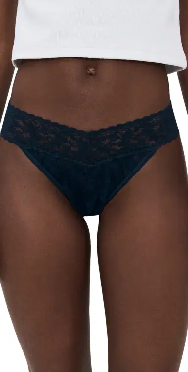 Hanky Panky Original Rise Thong Navy One Size | Thumbnail 1