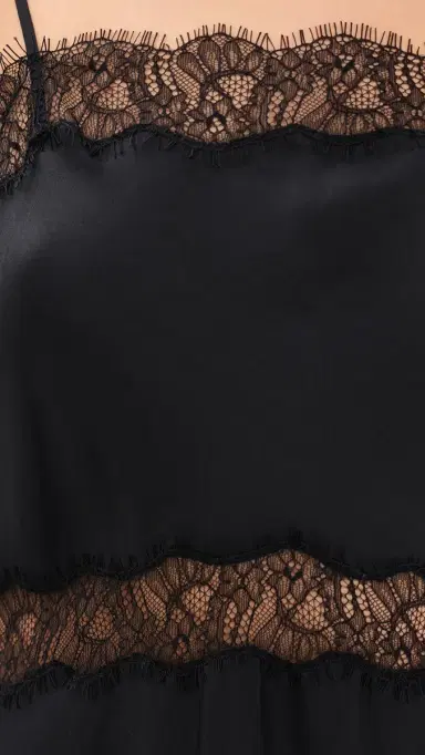 Ulla Johnson Coco Silk Dress Noir | Thumbnail 6