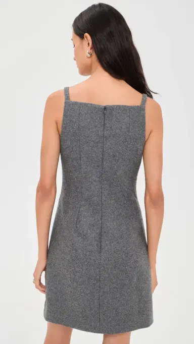 Sandy Liang Carlisle Dress Grey | Thumbnail 3