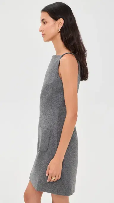 Sandy Liang Carlisle Dress Grey | Thumbnail 4
