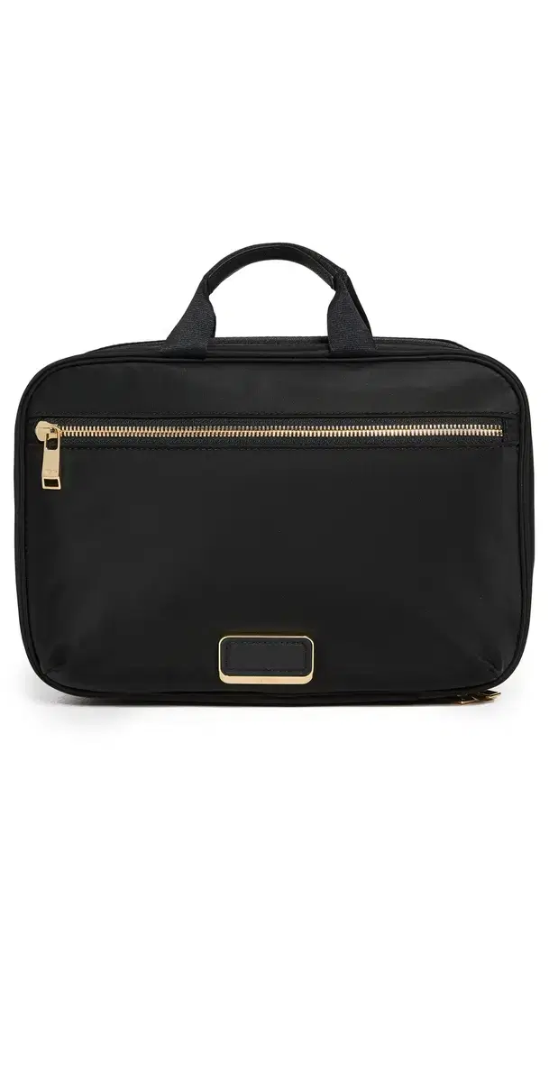 TUMI Madeline Cosmetic Bag Black/Gold One Size