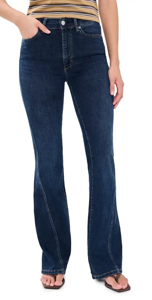 DL1961 Bridget Boot Instasculpt Jeans Breeze Seamed