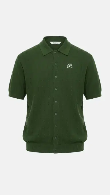 Malbon Crosscut Polo Rifle Green | Thumbnail 2