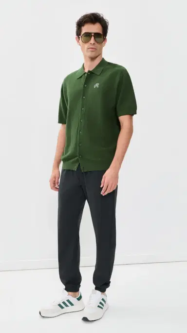 Malbon Crosscut Polo Rifle Green | Thumbnail 6