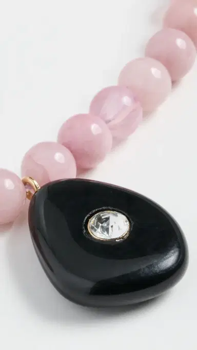 BaubleBar Jamie Semi-Precious Beaded Necklace Multi One Size | Thumbnail 4