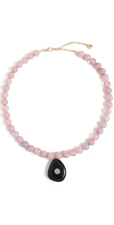 BaubleBar Jamie Semi-Precious Beaded Necklace Multi One Size | Thumbnail 1