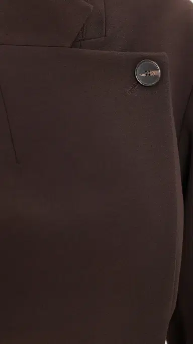 SIR. Astrine Tailored Mini Dress Coffee | Thumbnail 6 SIR. Astrine Tailored Mini Dress Coffee | Thumbnail 6