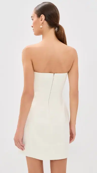 LEO LIN Roselle Embroidered Bustier Mini Dress | Thumbnail 3 LEO LIN Roselle Embroidered Bustier Mini Dress | Thumbnail 3