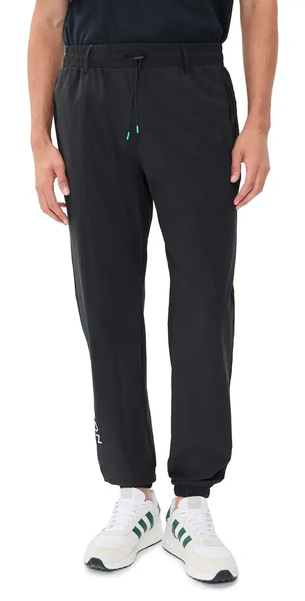 Performance Nylon Tech Pants Black