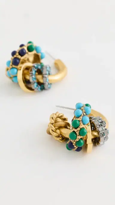 Elizabeth Cole Enna Earrings | Thumbnail 4 Elizabeth Cole Enna Earrings | Thumbnail 4