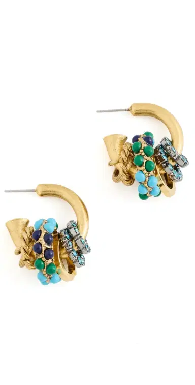 Elizabeth Cole Enna Earrings | Thumbnail 1 Elizabeth Cole Enna Earrings | Thumbnail 1