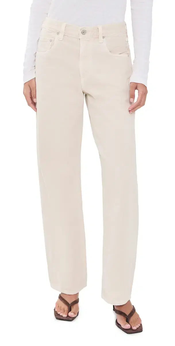 Citizens of Humanity Lindz Straight Jeans Almondette