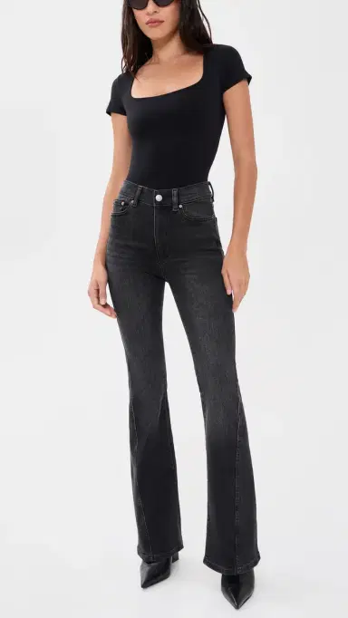 DL1961 Bridget Boot Instasculpt Jeans Nightshade Seamed (Dl Airbrush) | Thumbnail 5 DL1961 Bridget Boot Instasculpt Jeans Nightshade Seamed (Dl Airbrush) | Thumbnail 5