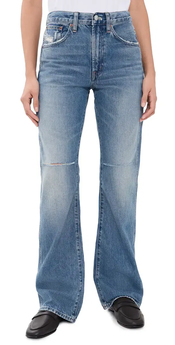 Madewell Relaxed Bootcut Jeans Solstice Wash