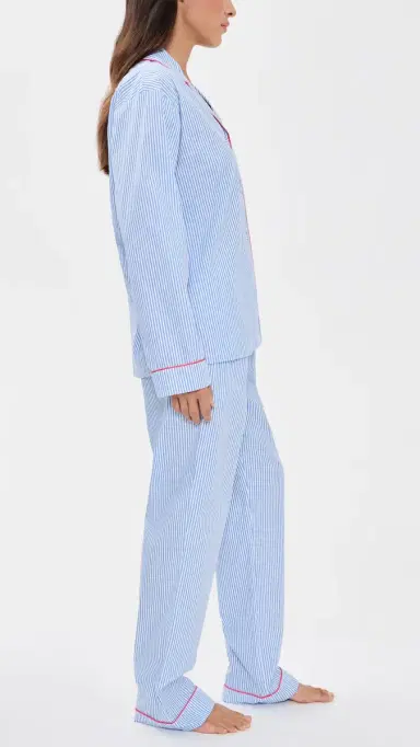 BedHead PJs Classic Cotton Poplin Pajama et French tripe | Thumbnail 4