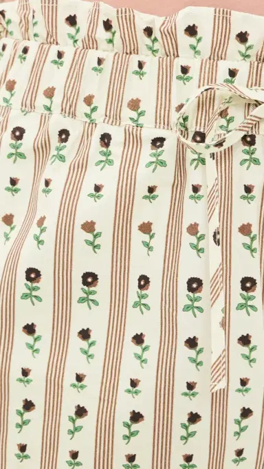 House of Sunny Vintage Rose Balloon Pants Multi Stripe | Thumbnail 6