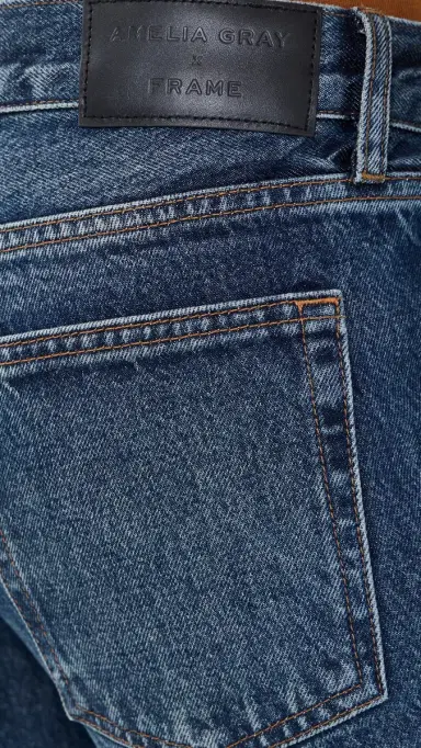 Frame x Amelia Gray The Gray Jeans Tolerate | Thumbnail 6