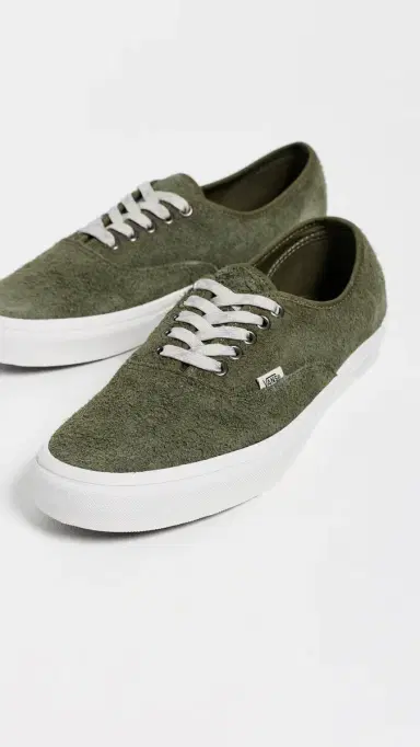 Vans Authentic Suede Sneakers Hiker Mossy Olive/Multi | Thumbnail 4