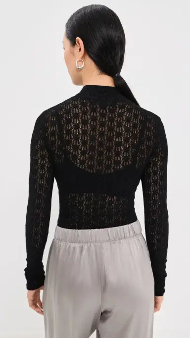 Sablyn Rhea Mock Neck Tee | Thumbnail 3 Sablyn Rhea Mock Neck Tee | Thumbnail 3