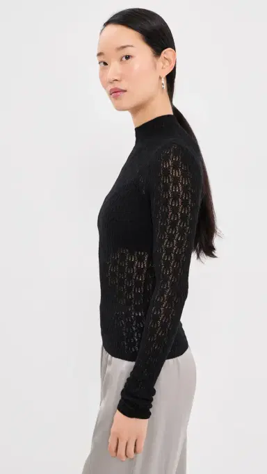 Sablyn Rhea Mock Neck Tee | Thumbnail 4 Sablyn Rhea Mock Neck Tee | Thumbnail 4