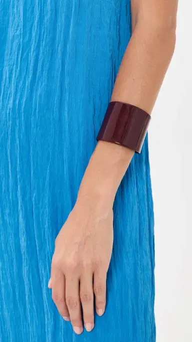Heaven Mayhem Marbella Bangle Burgundy One Size | Thumbnail 3