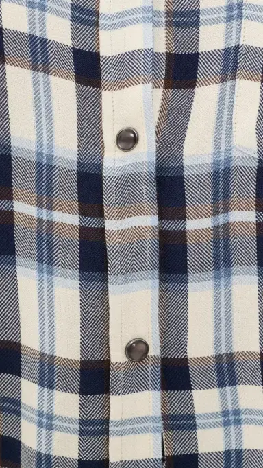 RAILS Malin Shirt Ecru Midnight S | Thumbnail 6