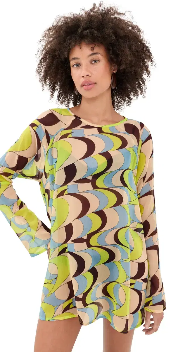 RESA Bre Coverup Mini Dress PAM ROYAE