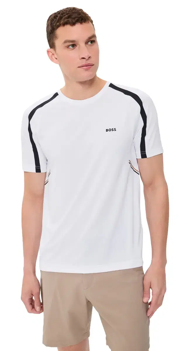 Active lim-Fit T-Shirt White