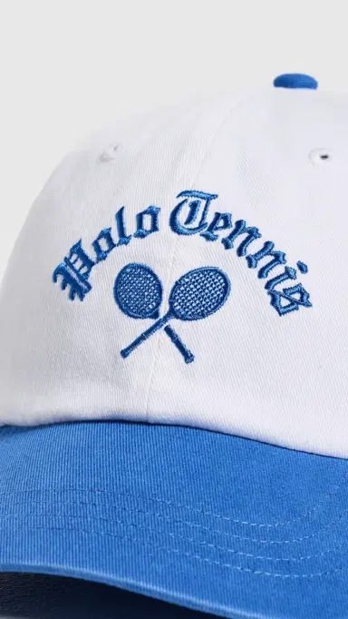 Polo Ralph Lauren x US Open Chino Cap Crmc Wht/Iris Blue One Size | Thumbnail 6