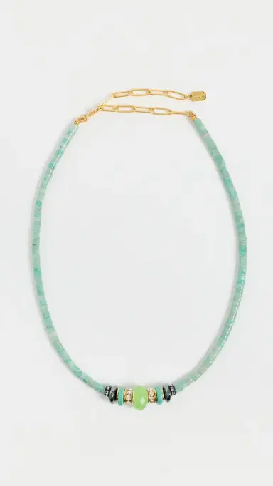 Elizabeth Cole Marnie Necklace Pacific Opal | Thumbnail 2 Elizabeth Cole Marnie Necklace Pacific Opal | Thumbnail 2
