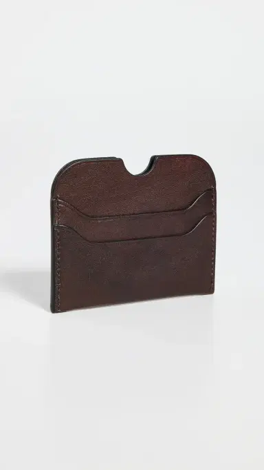 Acne Studios Elmas Aged Leather Card Case | Thumbnail 3 Acne Studios Elmas Aged Leather Card Case | Thumbnail 3