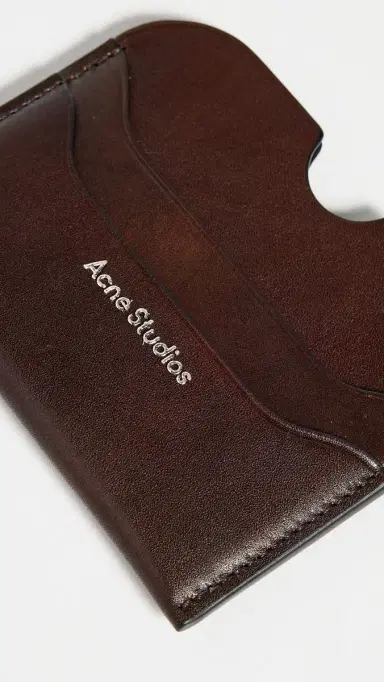 Acne Studios Elmas Aged Leather Card Case | Thumbnail 4 Acne Studios Elmas Aged Leather Card Case | Thumbnail 4