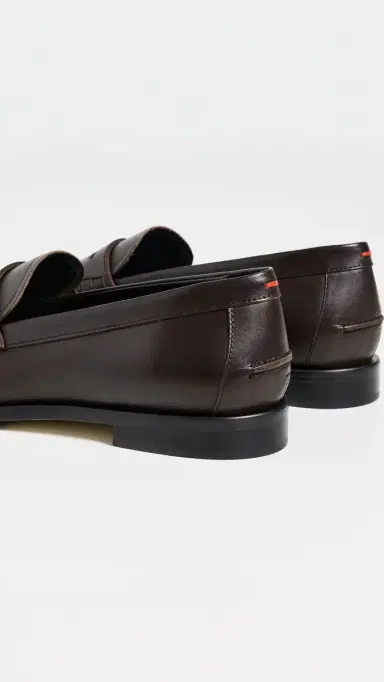 AEYDE Oskar Leather Loafers Moka | Thumbnail 4