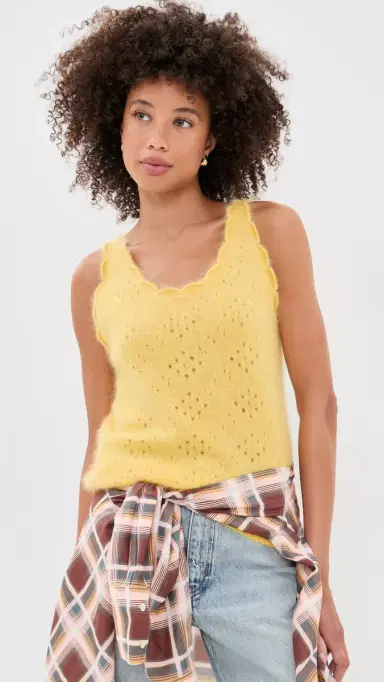Frame The Cashmere Blend Airy Tank | Thumbnail 2 Frame The Cashmere Blend Airy Tank | Thumbnail 2
