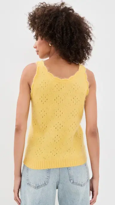 Frame The Cashmere Blend Airy Tank | Thumbnail 3 Frame The Cashmere Blend Airy Tank | Thumbnail 3