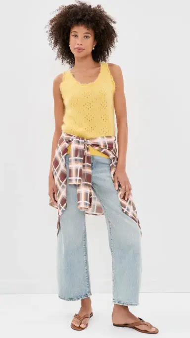 Frame The Cashmere Blend Airy Tank | Thumbnail 5 Frame The Cashmere Blend Airy Tank | Thumbnail 5