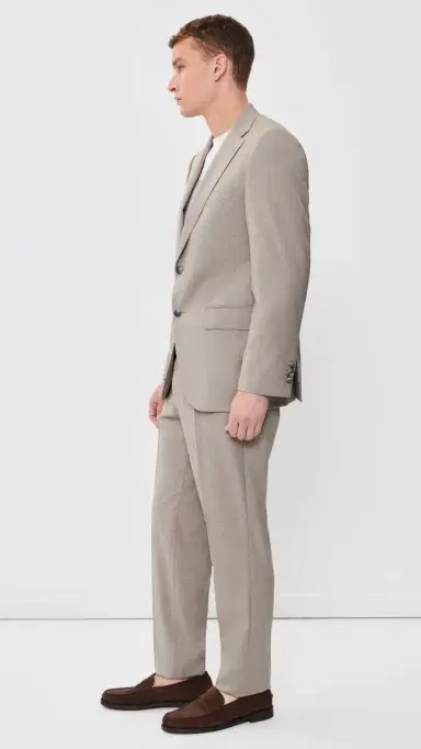 BOSS Jeckson Two-Piece Suit Dark Beige | Thumbnail 4